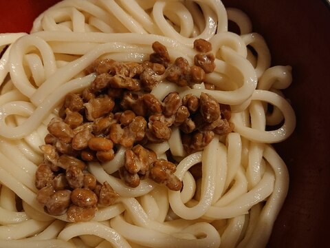 ON納豆温うどん